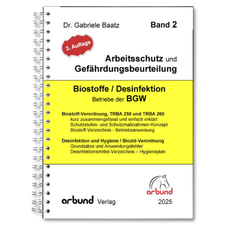 Band 2 - "Biostoffe/Desinfektion"